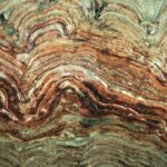 Montana'daki Glacier Ulusal Parkı'ndan 1.44 Ga stromatolit