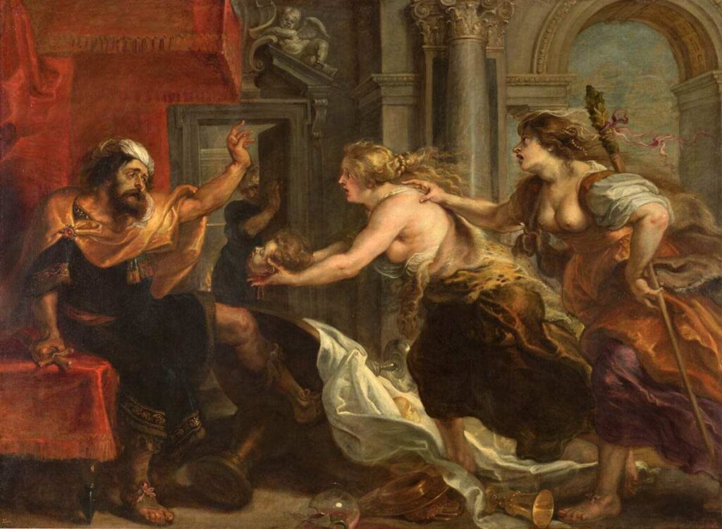 Tereus'un Ziyafeti, Peter Paul Rubens, c.1636-1638, Museo del Prado aracılığıyla