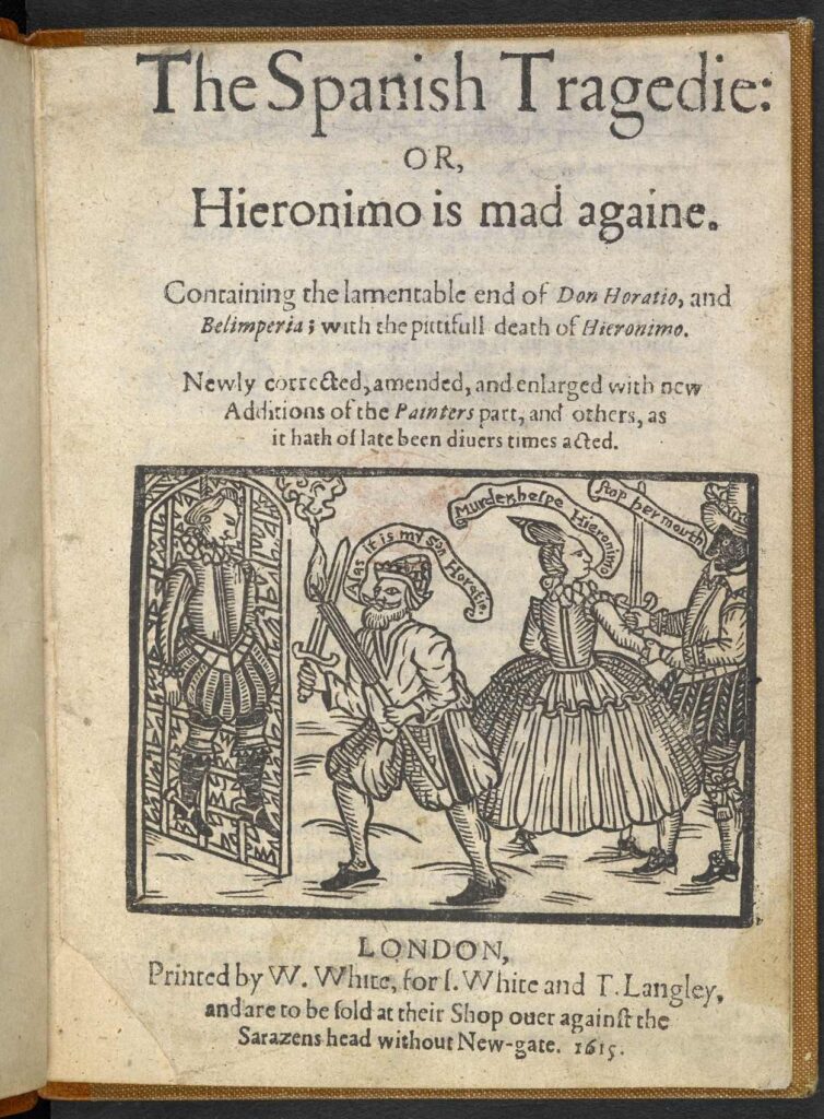 Thomas Kyd'in İspanyol Trajedisi, 1615