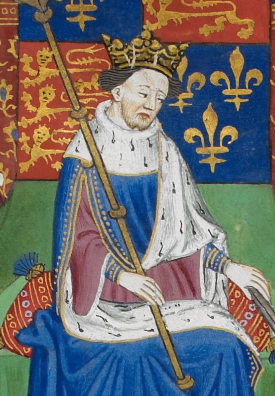 İngiltere Kralı VI. Henry'nin tezhipli minyatürü