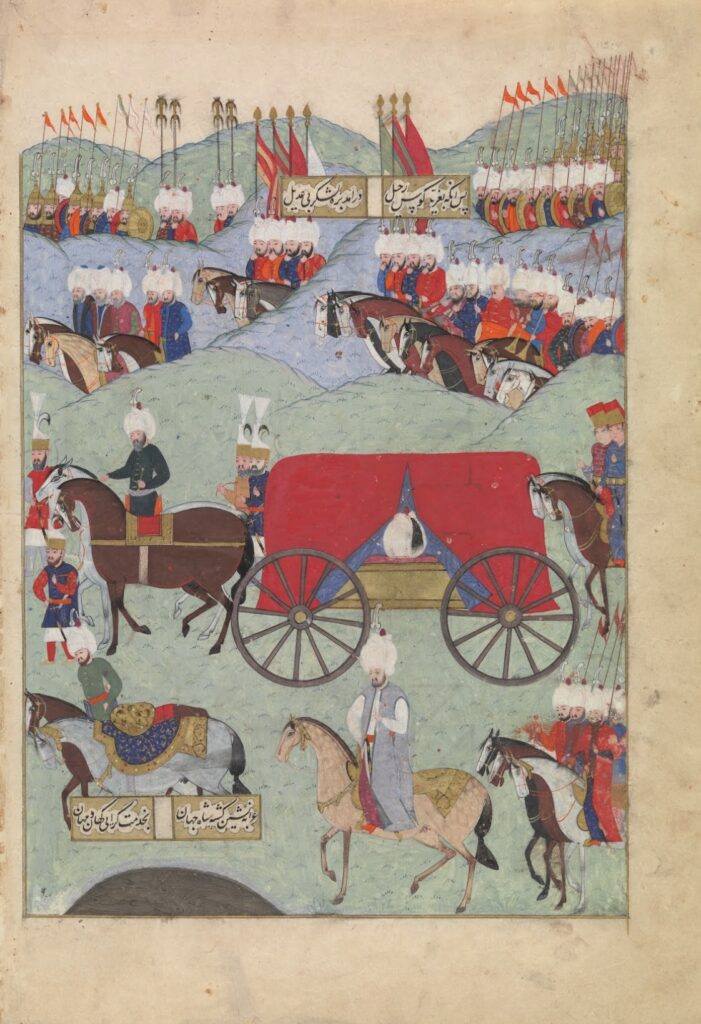 Kanuni Sultan Süleyman'ın Cenazesi, 1579.