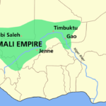 Mali İmparatorluğunun kapsamı (c. 1350)