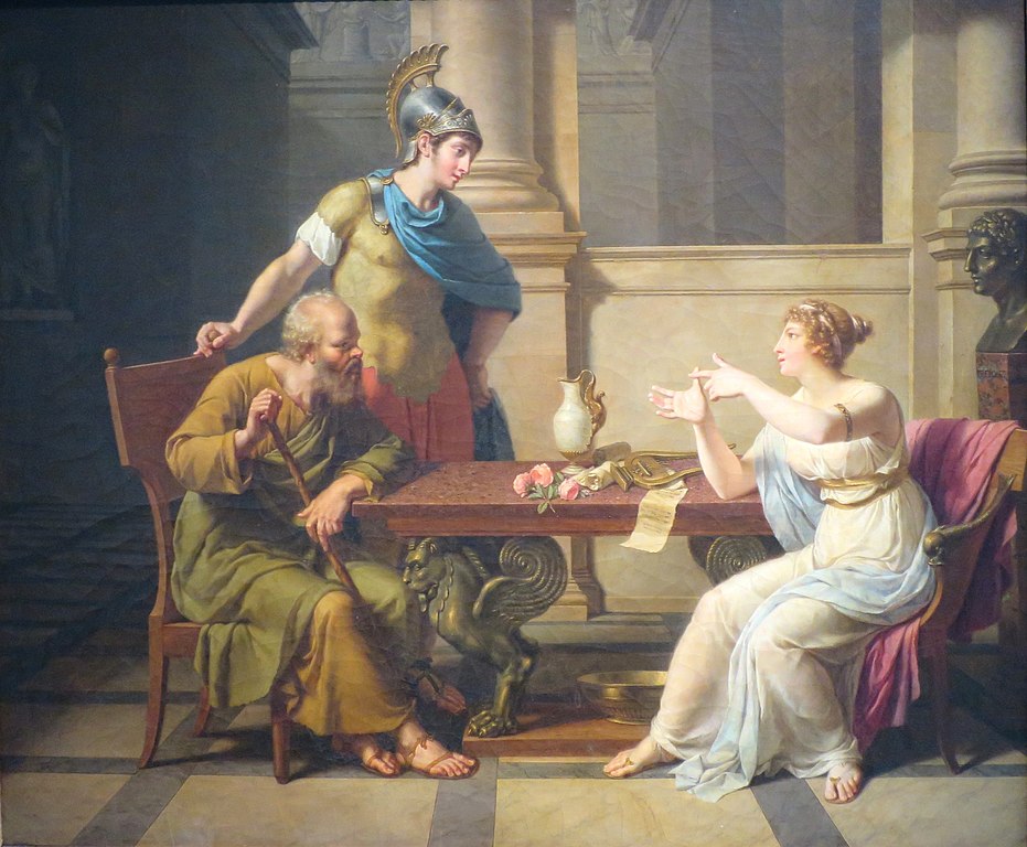 Aspasia Sokrates ve Alcibiades 
