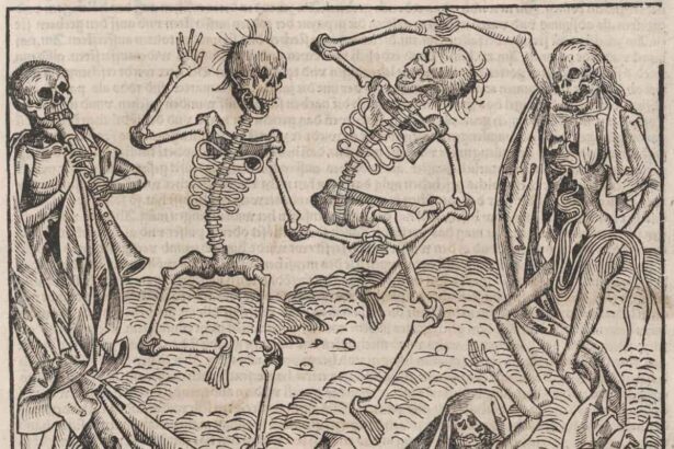 Ölüm Dansı, "The Nuremberg Chronicle "dan bir yaprak