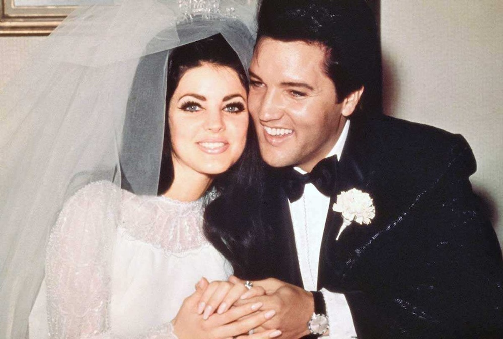 Priscilla ve Elvis Presley düğünlerinde