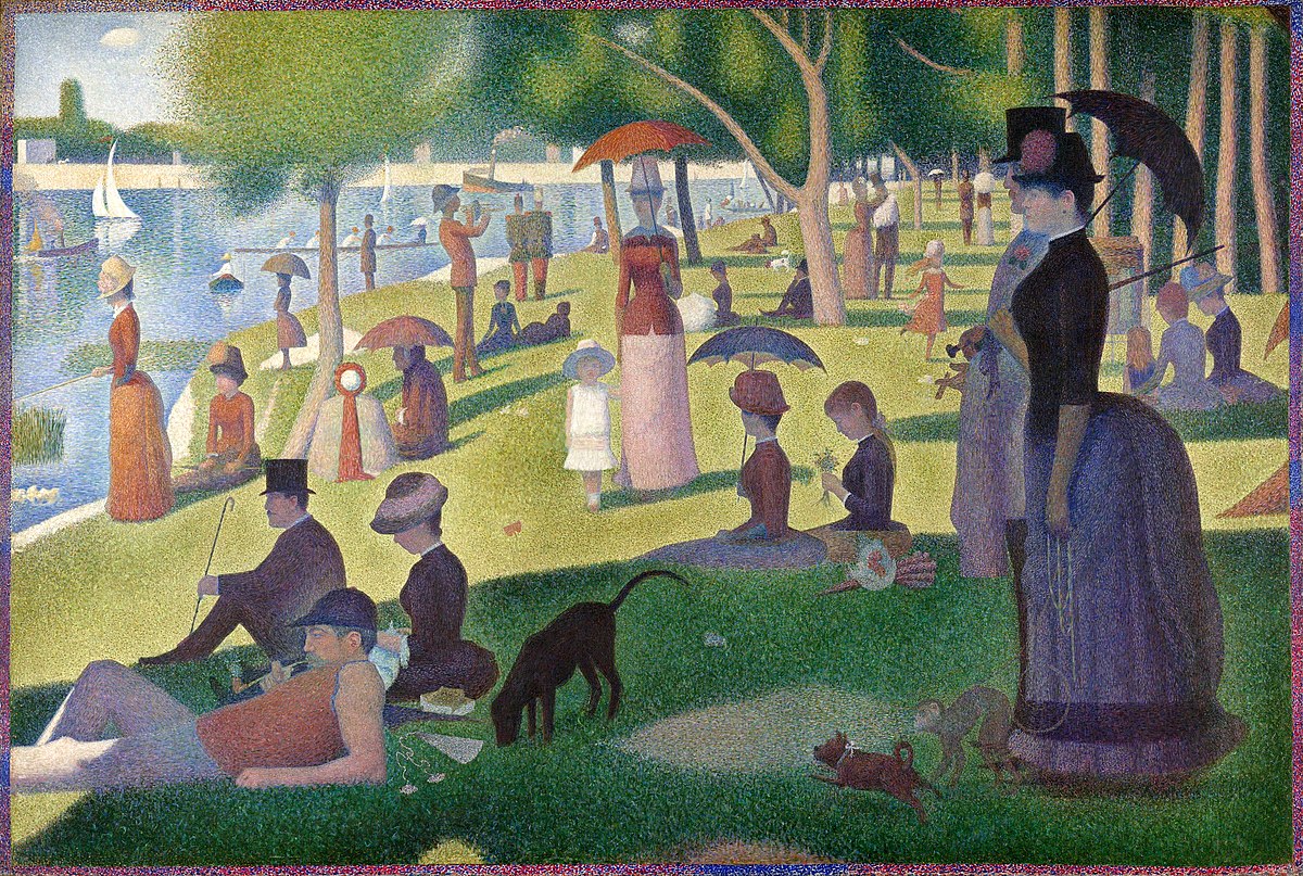 Grande Jatte Adası'nda Bir Pazar Öğleden Sonrası