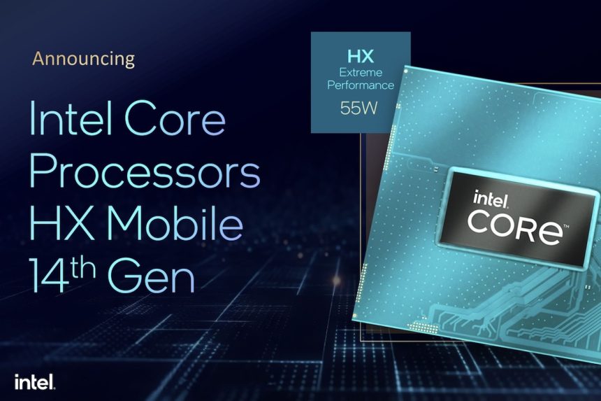 Intel mobil 13/14 core işlemci