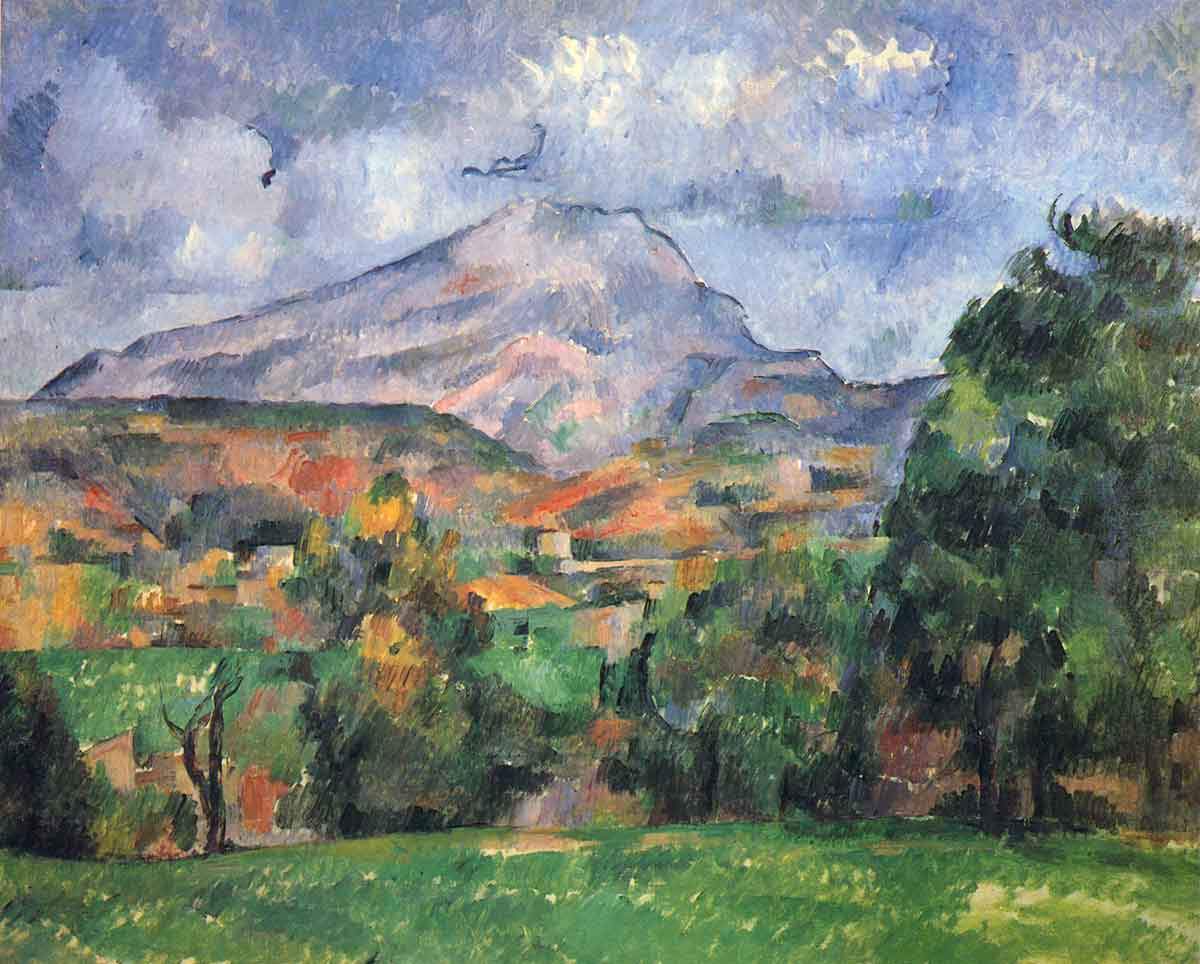 Montagne Sainte-Victoire, Paul Cezanne, 1890
