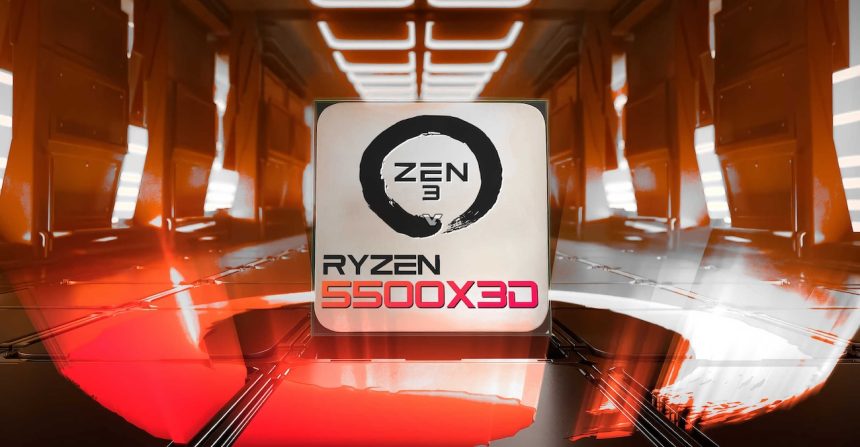 amd ryzen 5500x3d