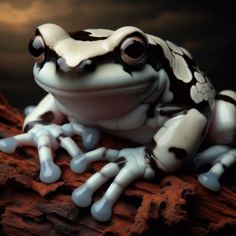 Amazon milk frog (Trachycephalus resinifictrix)