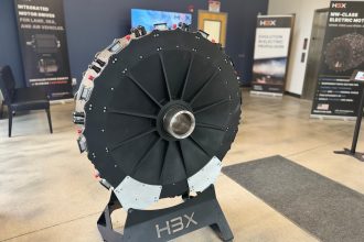 H3X'in megawatt gücünde yoğun motor prototipi