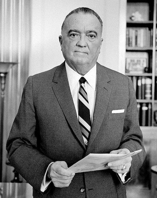 J. Edgar Hoover ABD Federal Sorusturma Burosu Baskani 1961