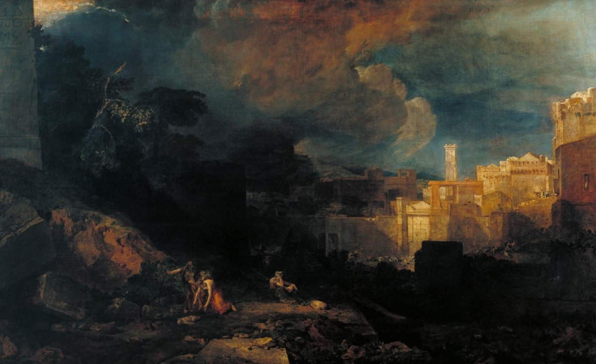 Mısır'ın Onuncu Vebası, Yazan J.M.W Turner