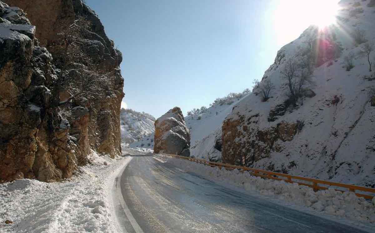 Pers Kapısı'nın en dar noktası
