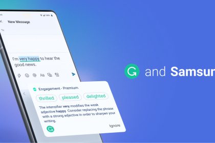 grammarly samsung klavye