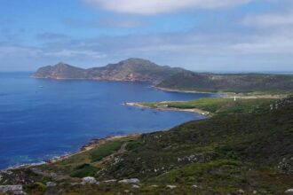 Cape Pont Doğa Koruma Alanı'ndaki Cape Point Promotoryumu