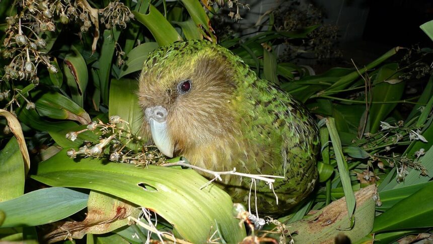 Kakapo Papağanı