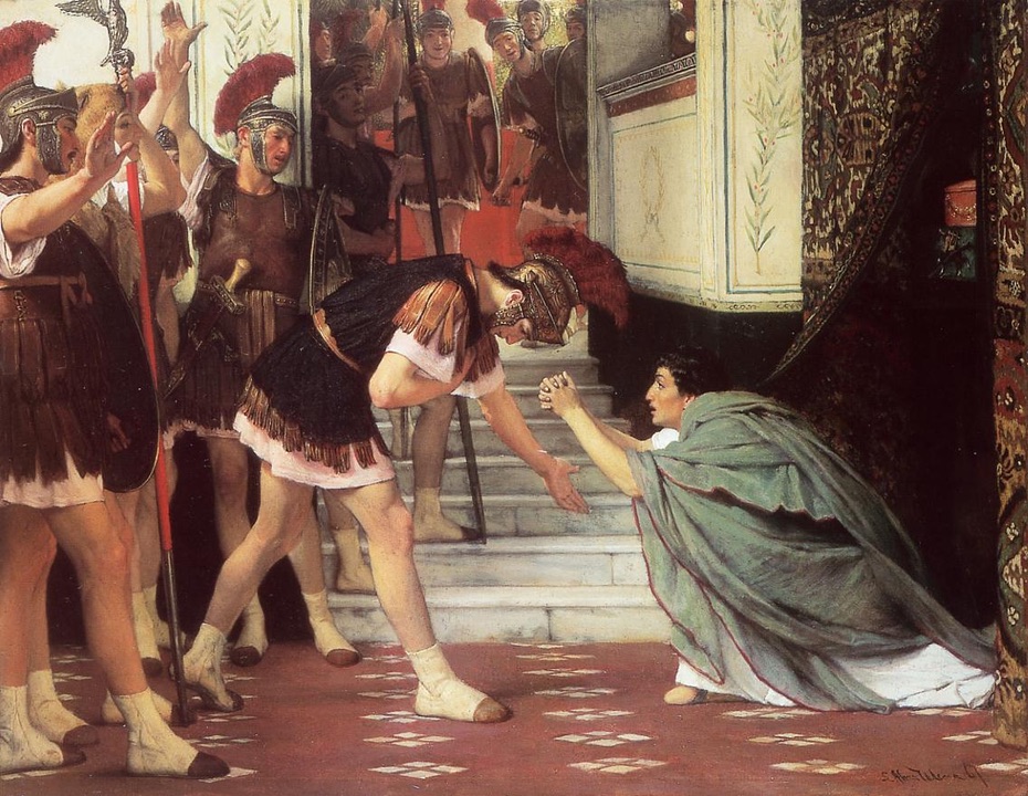 Lawrence Alma-Tadema tarafından Claudius'un İmparator İlan Edilmesi