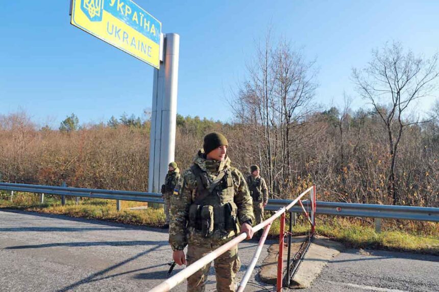 Ukrayna ve Belarus arasındaki sınır.